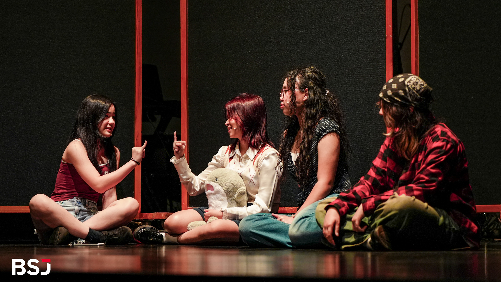 BSJ students performing during the Term 1 Arts Showcase: The Art of Change